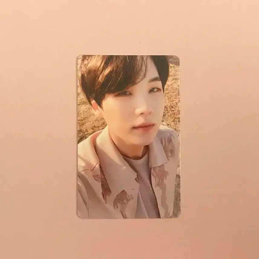 방탄소년단 슈가 포토카드