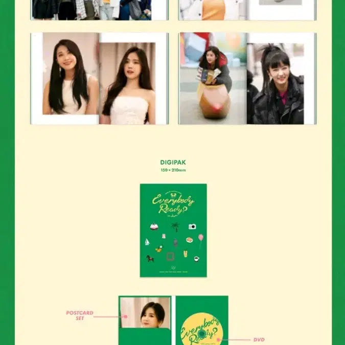 에이핑크 Everybody ready? 포토 다이어리 패키지(DVD)