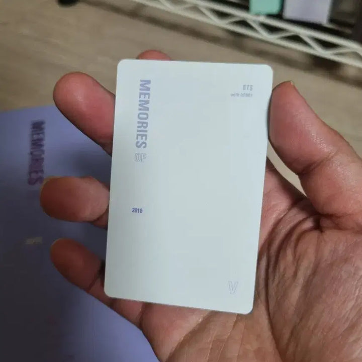 방탄 2018메모리즈 태형 포카포함 풀셋양도.  bts V
