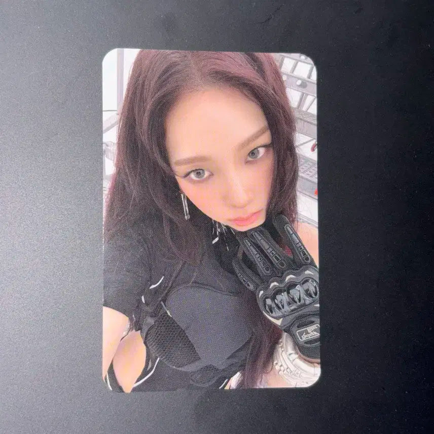 에스파 카리나 위플래시 포토카드 프레임 포카