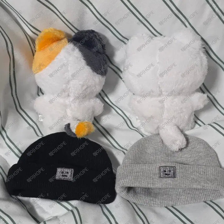 [비니포함] 방탄 BTS 슈가 SUGA 지민 JIMIN 인형 애옹&찜냥