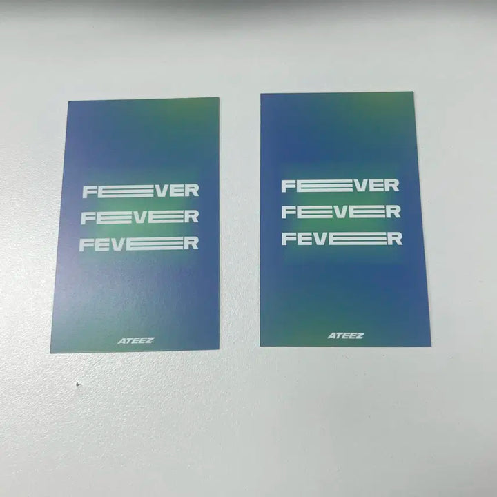 에이티즈 피버 종호 여상 앨범 포카 세트