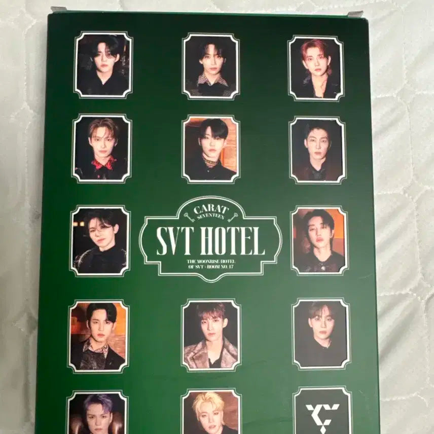세븐틴 svt호텔 캐럿 멤버쉽 키트