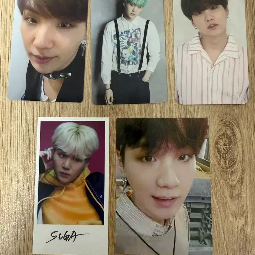 방탄소년단 슈가 일본 포카 일괄
