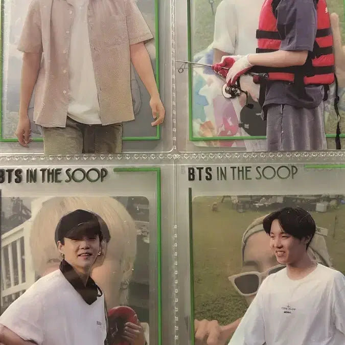 방탄 인더숲 1, 2 포카 전종 일괄