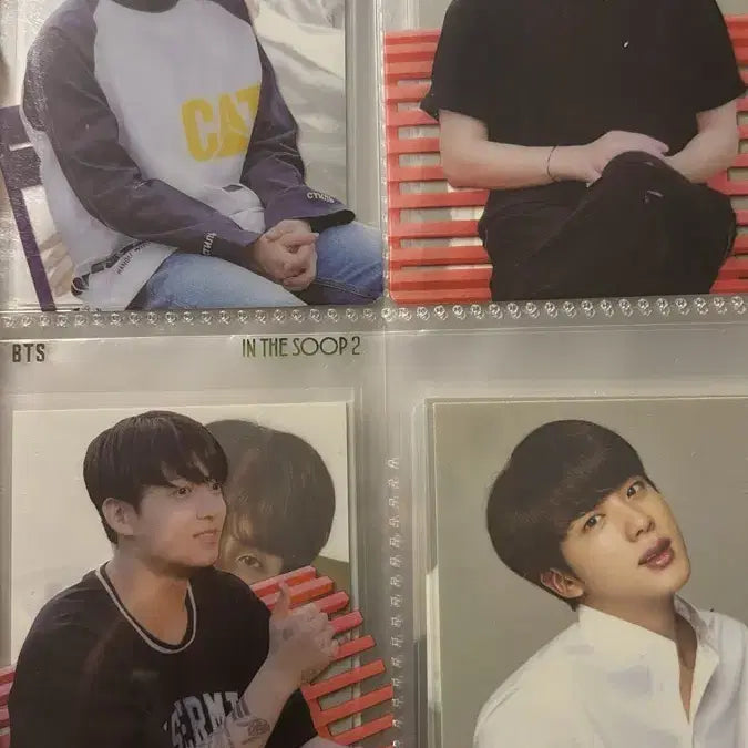 방탄 인더숲 1, 2 포카 전종 일괄