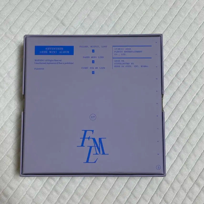 세븐틴 fml 앨범
