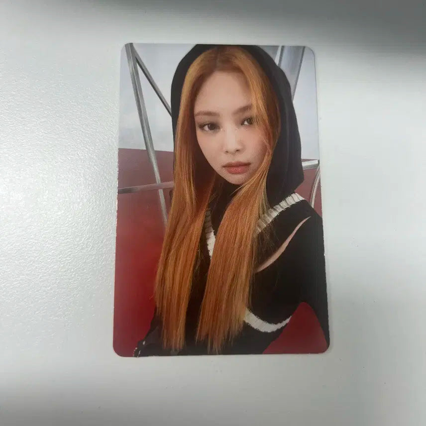 블랙핑크 제니 본핑크 디지팩 앨범 포카