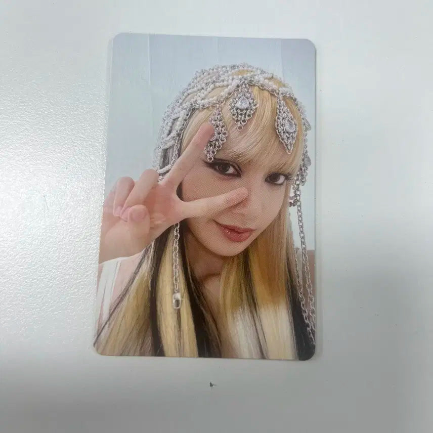 블랙핑크 리사 본핑크 디지팩 앨범 포카