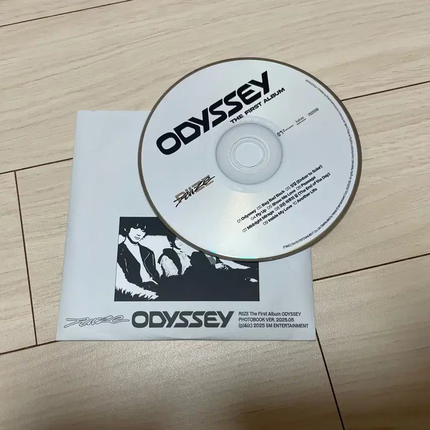 라이즈 정규1집 오디세이 앨범 cd