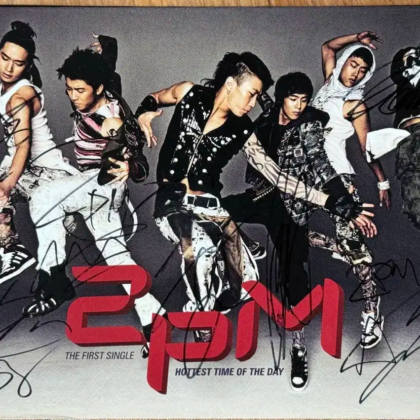 2PM 투피엠 싸인씨디