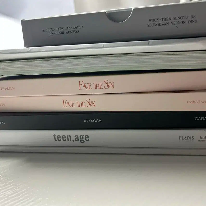 세븐틴 포카, 앨범 일괄