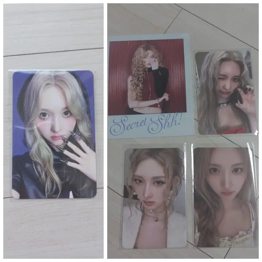 아이브 시크릿 xoxz 가을 공방 애플뮤직 예약특전 앨포 세트