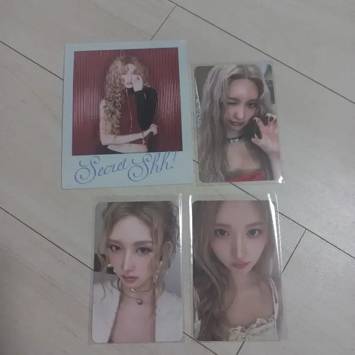 아이브 시크릿 xoxz 가을 공방 애플뮤직 예약특전 앨포 세트