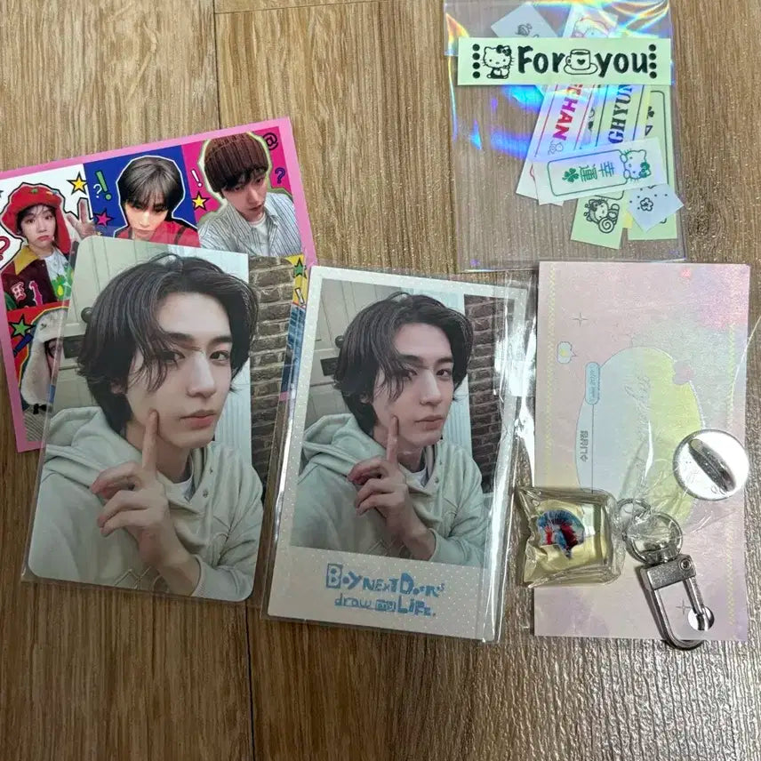 보넥도 이한 콜북1 포카 폴라로이드 특전 물고기 키링