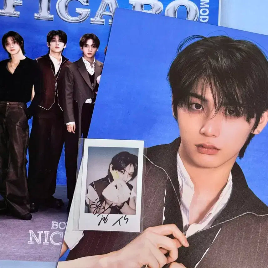 태산 피가로 보넥도 마담피가로 폴라로이드 한태산