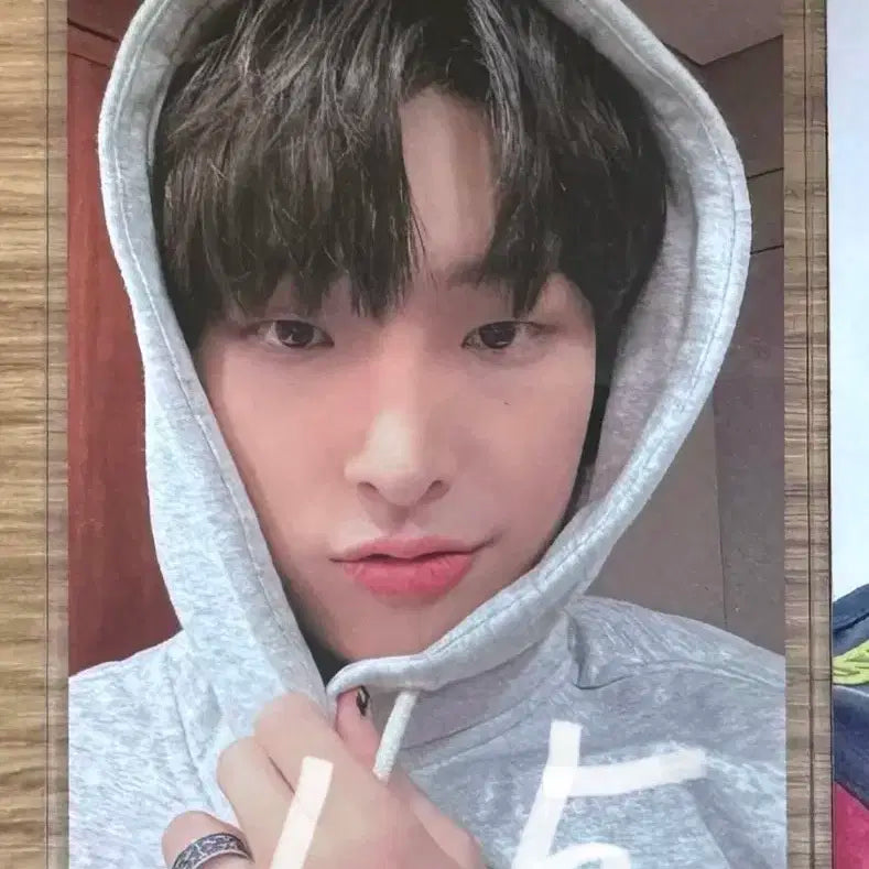 에이티즈 민기 포카 (미공포, 럭드)