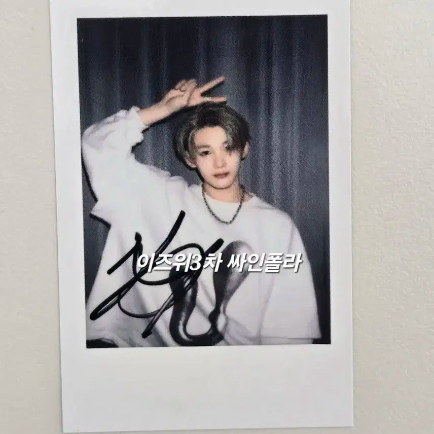 앤팀 조 이즈위 고인블라인드3차 포카 폴라