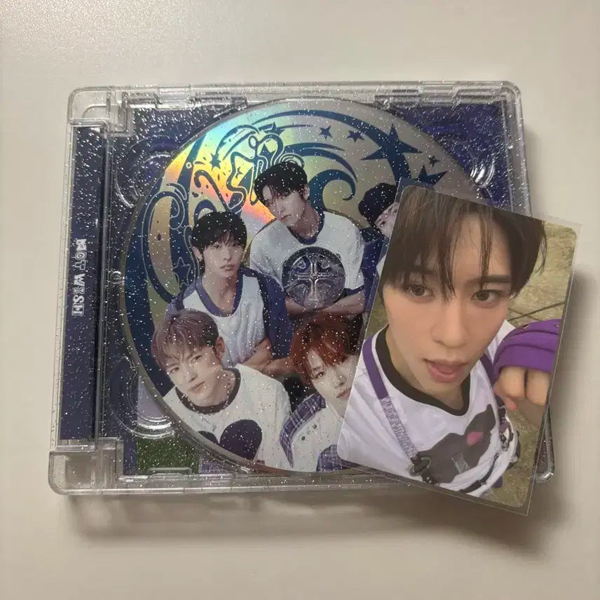 엔시티 위시 컬러 쥬얼 단체 버전 시온 포카