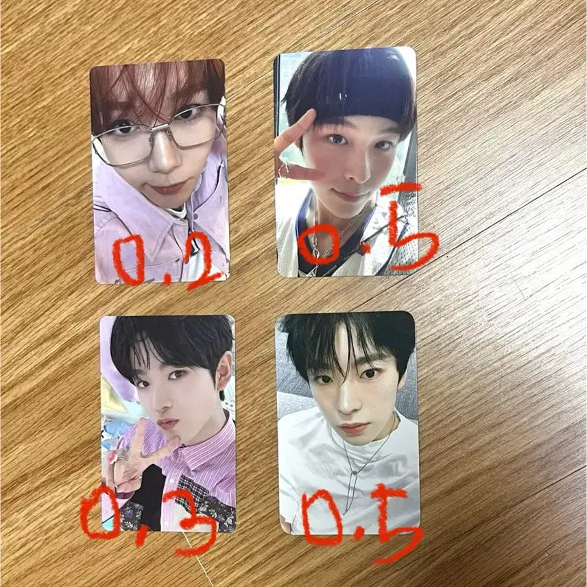 엔시티위시 엔위시 포카 양도 리쿠 유우시 료 팝팝 앨범 양도