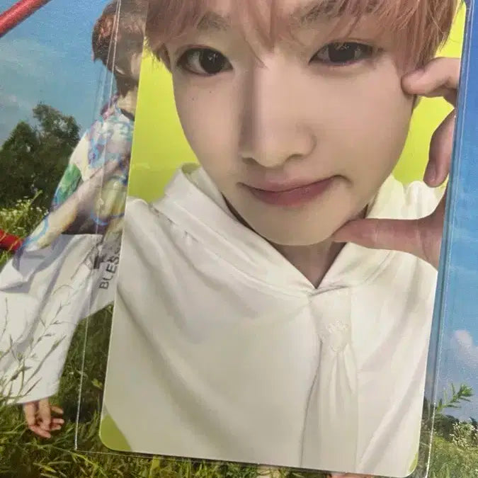 미개봉) 엔시티 위시 사쿠야 컬러 쇼케 포카 포토북 버전