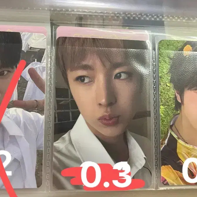 엔시티 위시 포토카드 컬러 팝팝 송버드 초회한정반