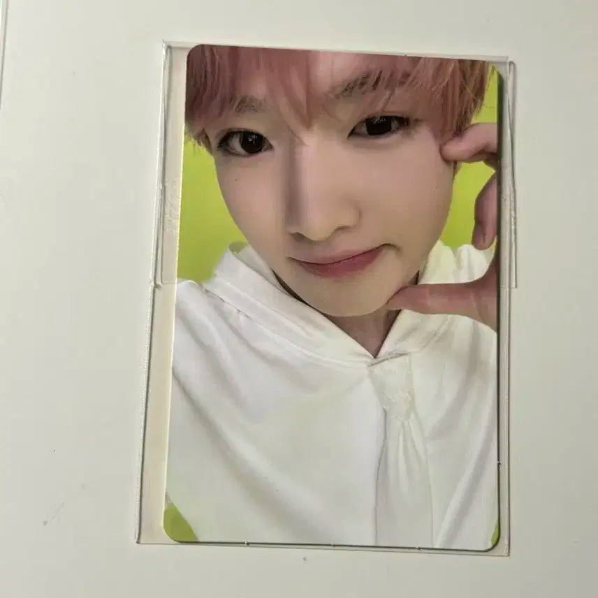 엔시티위시 컬러 쇼케이스 사쿠야 포카