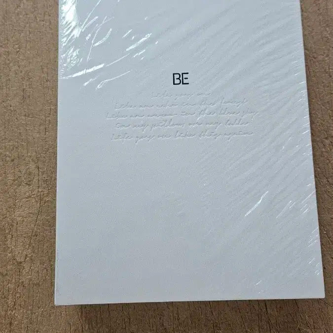 [미개봉] 포스터온팩 CD 방탄소년단 BTS BE 앨범 Deluxe Ed