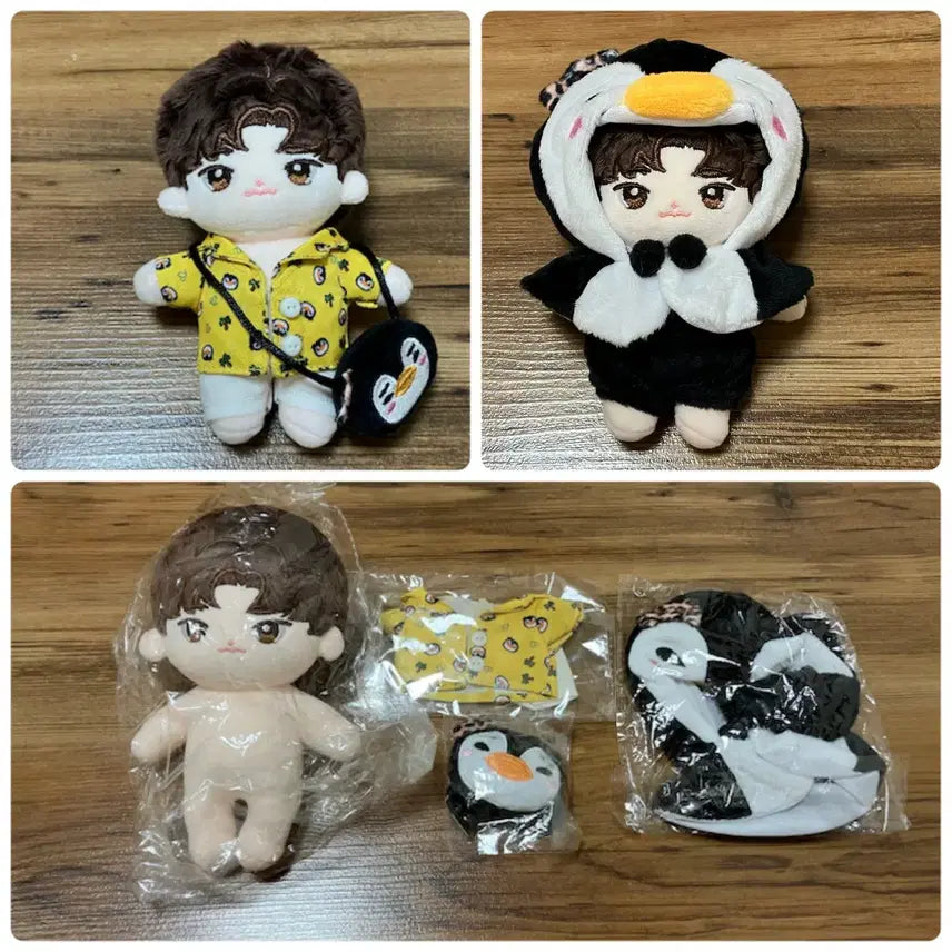 (미개봉/일괄) 준호돌 10센치 인형 펭펭 수트 가방 투피엠 준호 이준호