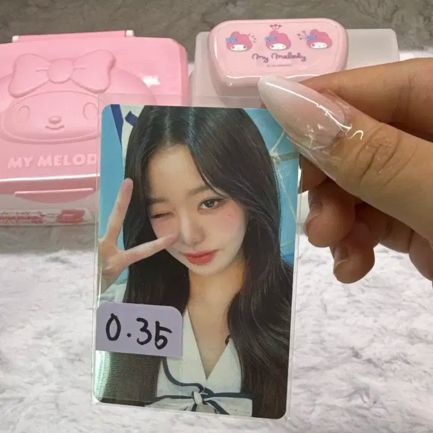 아이브 원영 시그 포카 팔아요!