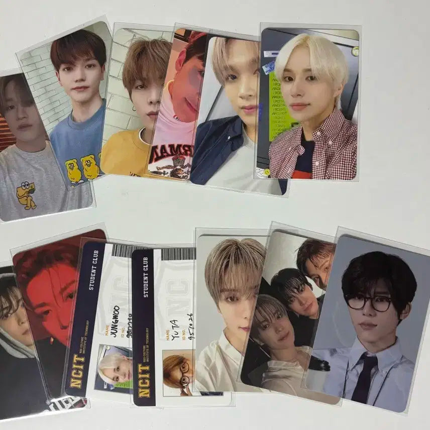 NCT 엔시티 태용 마크 정우 재현 유타 시온 해찬 공식포카 미공포