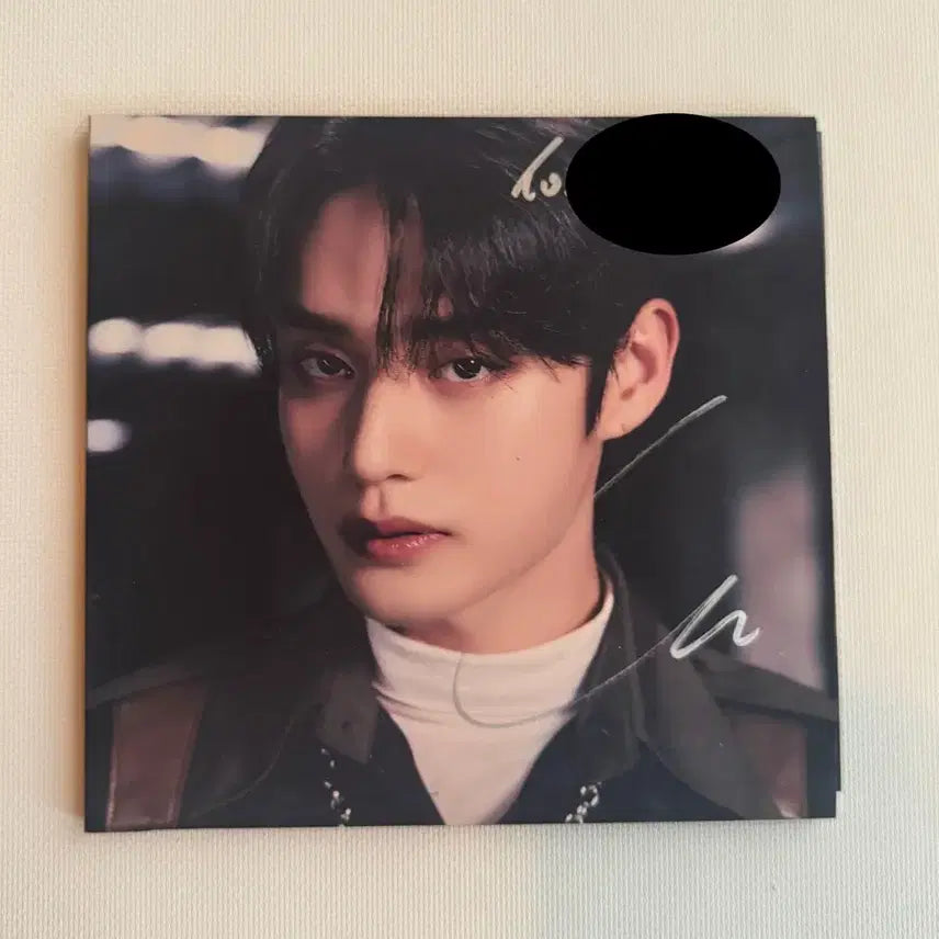 제로베이스원 김지웅 친필싸인 디지팩 2집 크러쉬