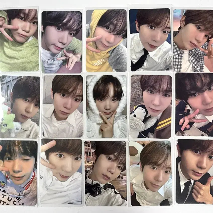 일괄) 엔시티 위시 료 포토카드 15장