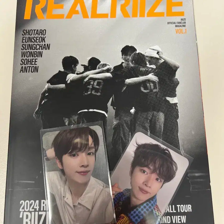 라이즈 일본 회지 Realriize + 초기회원 한정 포카 2장