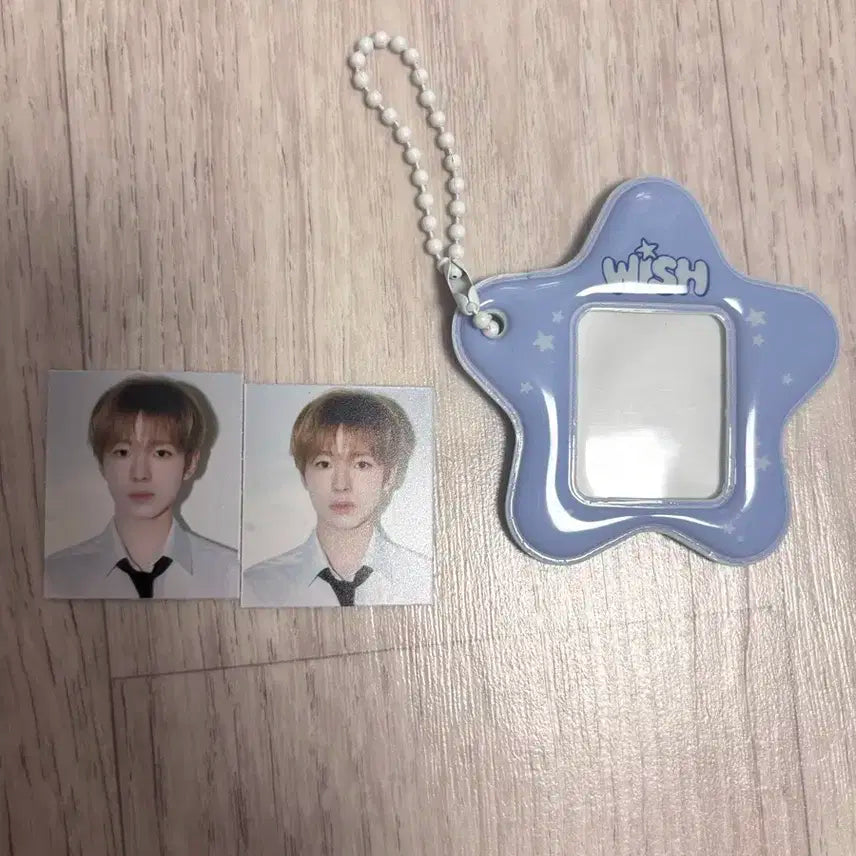 wish 스쿨오브위시 유우시 증사 증명사진 키링