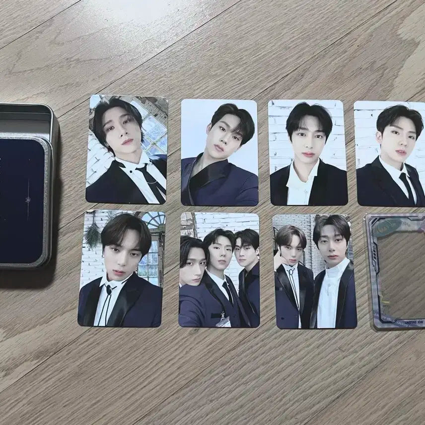 몬스타엑스 6기 팬콘 틴케이스 포카세트 일괄 판매 몬엑