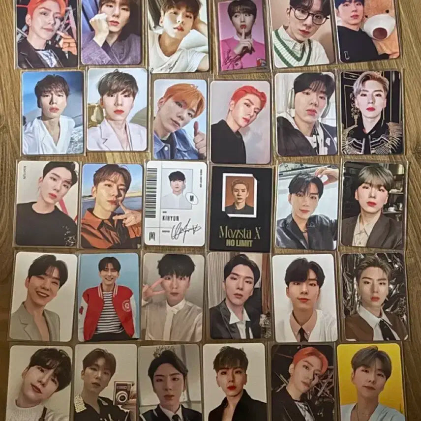 몬스타엑스 기현 포토카드 30장 일괄