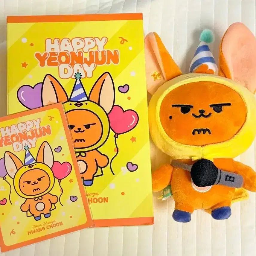 투바투 연준 생일 MD 황춘 생일 인형 MD