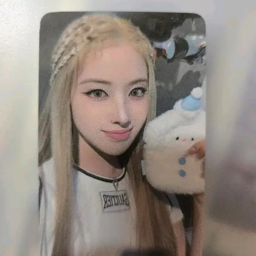 엔믹스 지우 MMU 팝업 럭드 포카