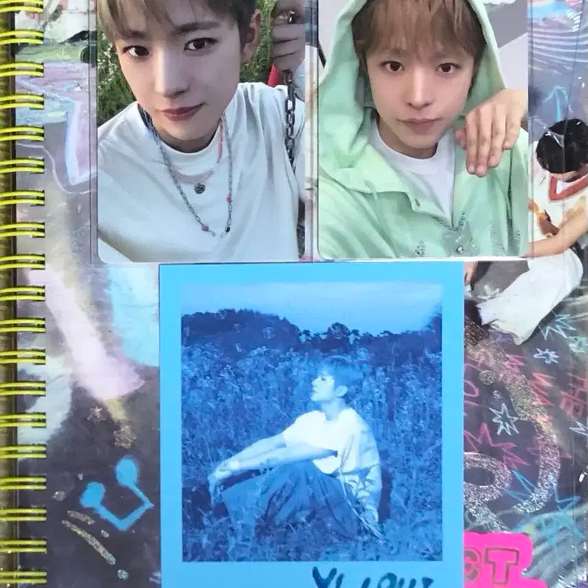 컬러 포토북 개봉 앨범 아잉 초회한정반 포카 유우시 세트 엔시티 위시