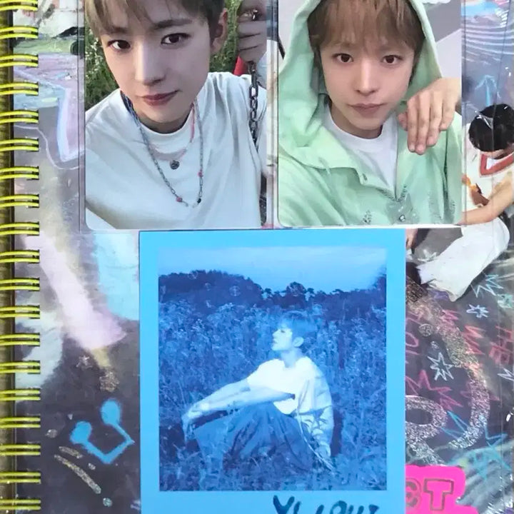 컬러 포토북 개봉 앨범 아잉 초회한정반 포카 유우시 세트 엔시티 위시