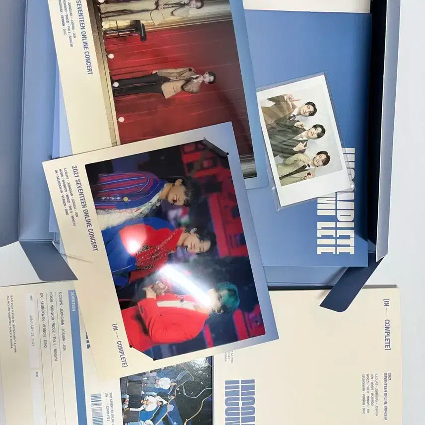 세븐틴 인컴플릿 dvd
