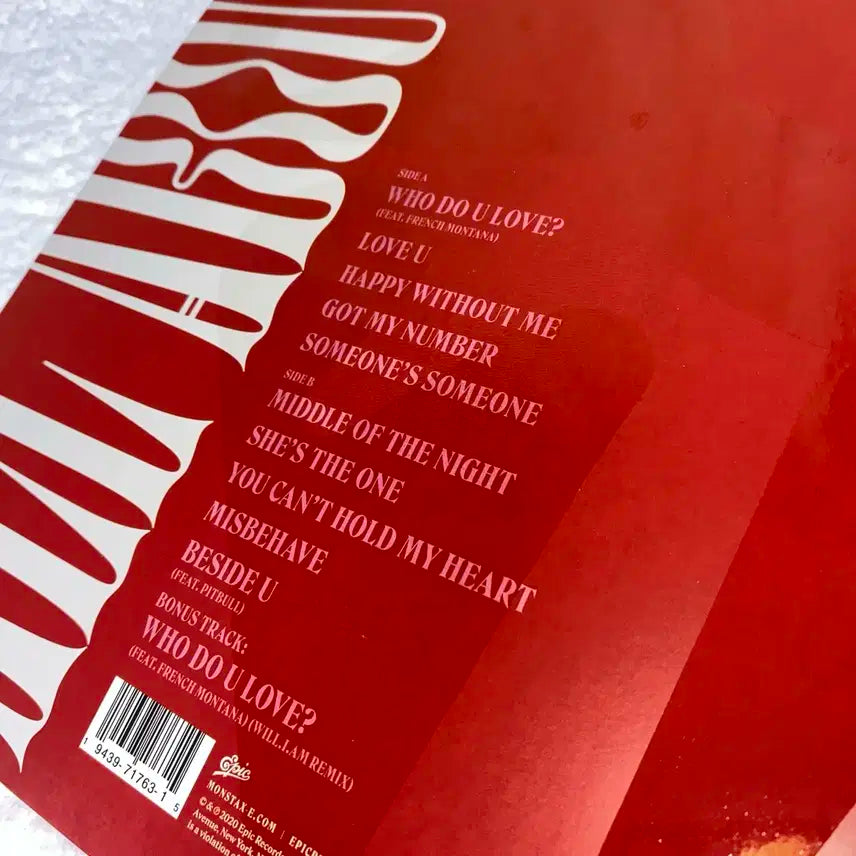 몬스타엑스 All About Luv 핑크 LP 바이닐