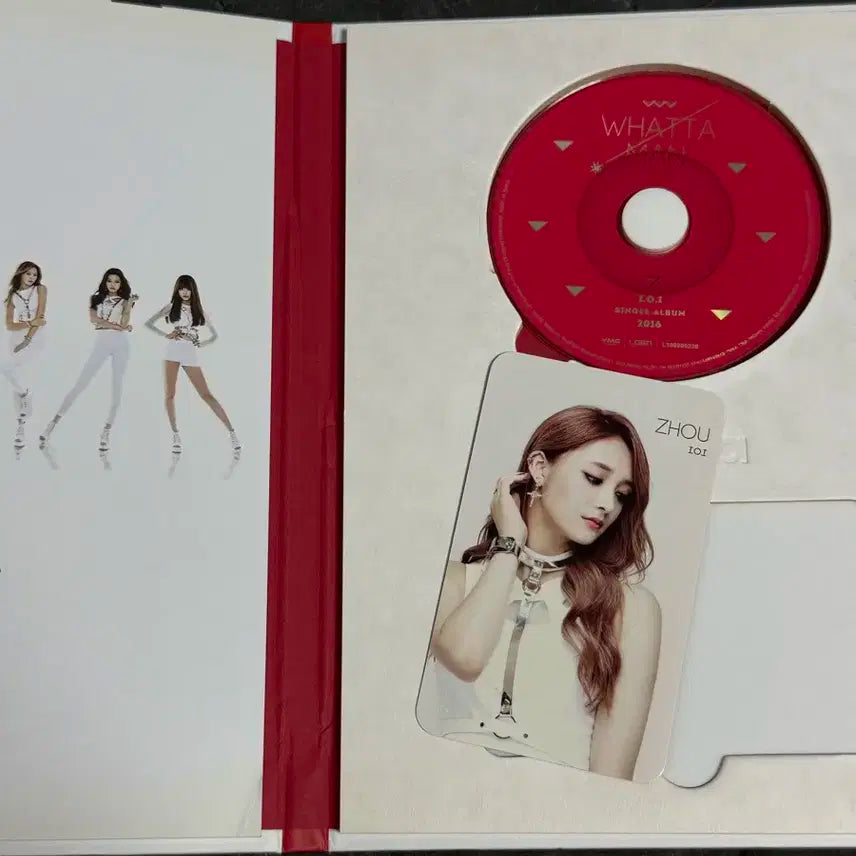 아이오아이 Whatta Man 앨범 + 주결경 포카 +포스터