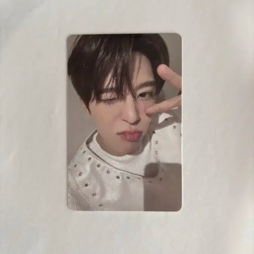 엔시티 위시 시온 컬러 쇼케이스 포카