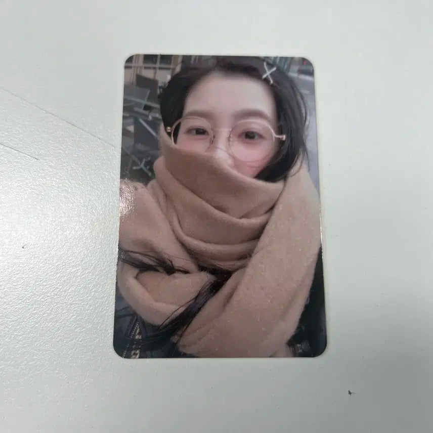 레드벨벳 아이린 레베페스티벌 데이원 가이드북버전 목도리 포카