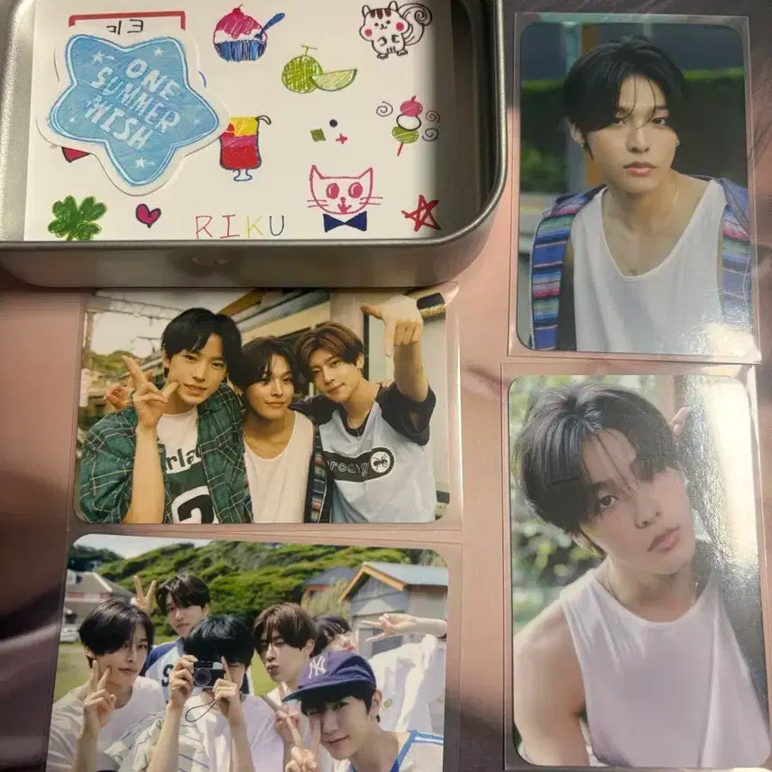 엔시티 위시 원 썸머 틴케이스 리쿠