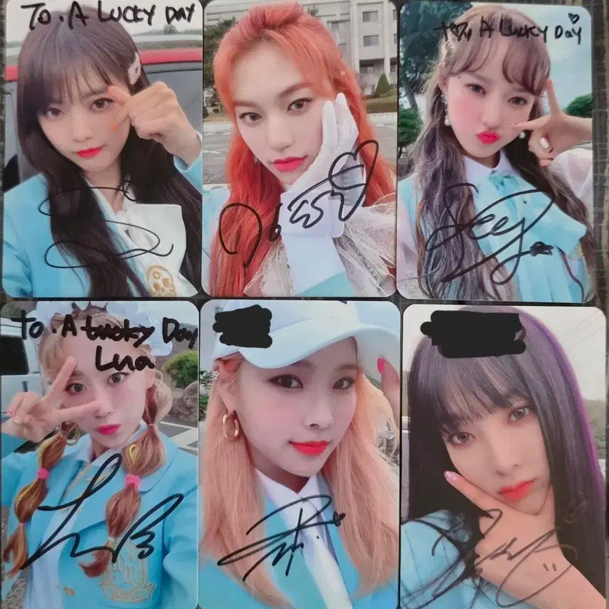 위키미키 리패키지 앨범 친필 사인 폴라 판매합니다.