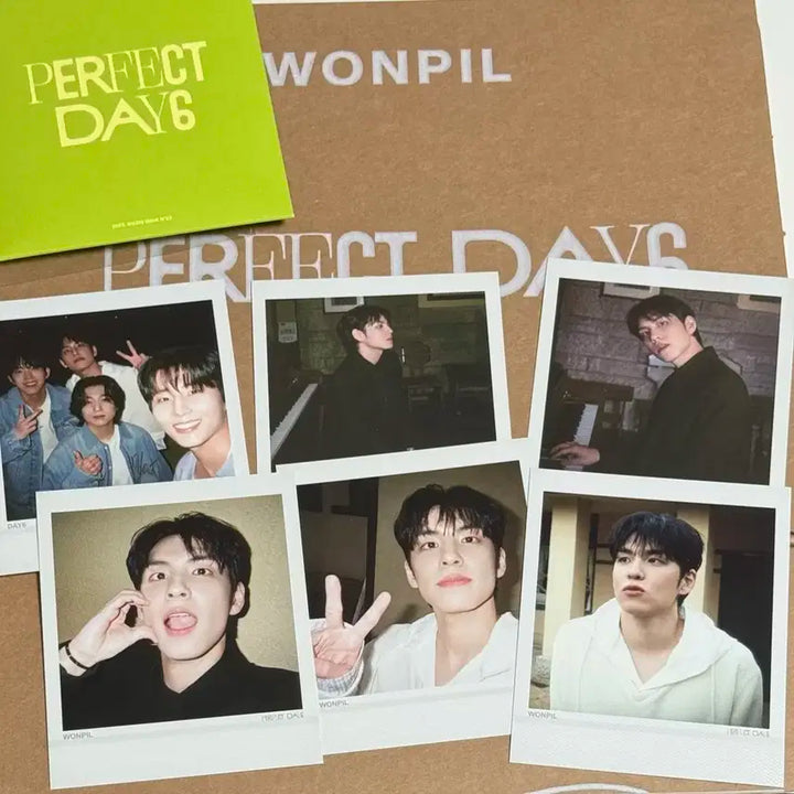 데이식스 디아이콘 원필 폴라로이드 사진 세트