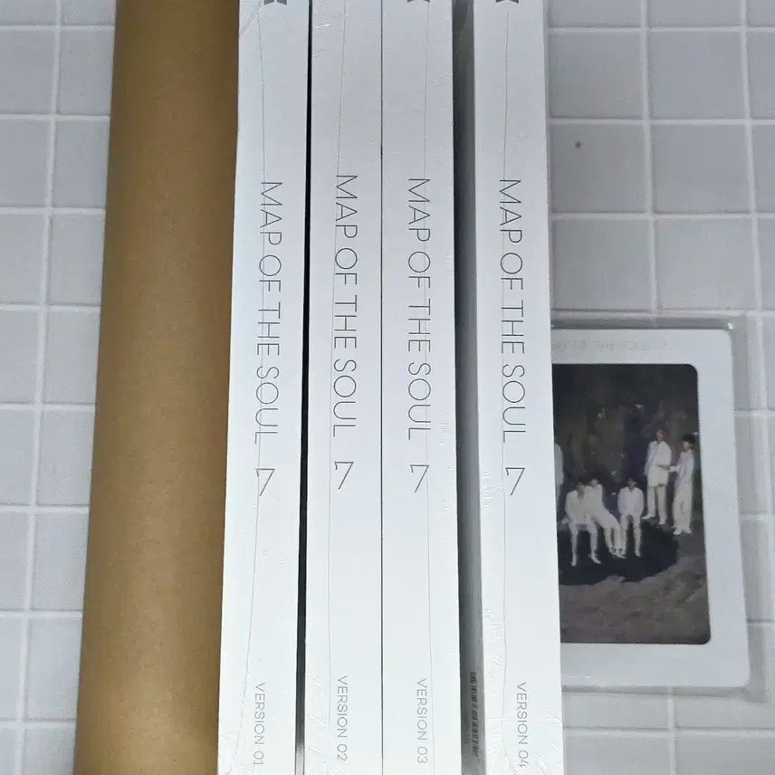 방탄소년단 맵오브더소울 7 앨범 세트 4앨범 + 4특전 +4포스터 미개봉